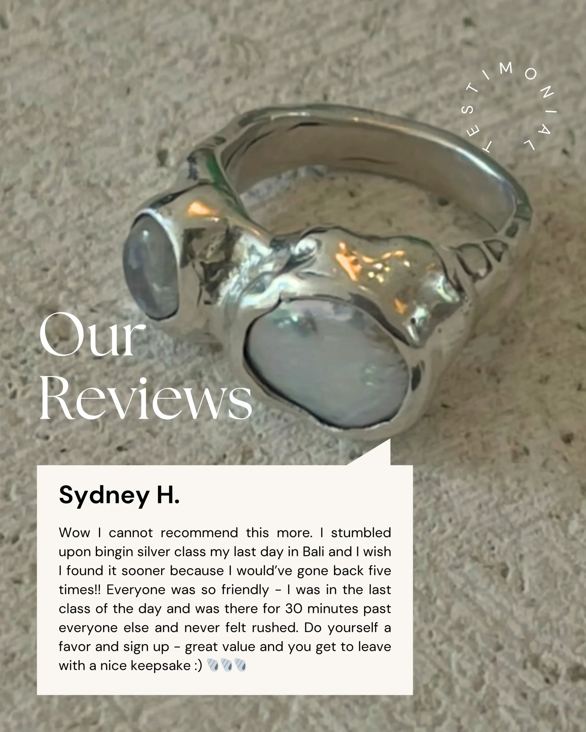 Testimonial Review Silver Class Uluwatu